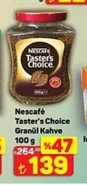 Nescafé Taster'S Choice Granül Kahve 100 G
