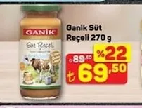 Ganik Süt Reçeli 270 G