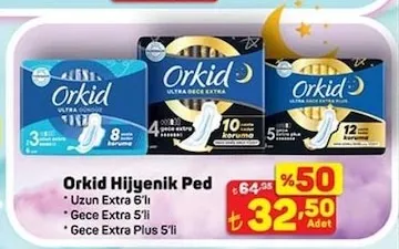 Orkid Hijyenik Ped