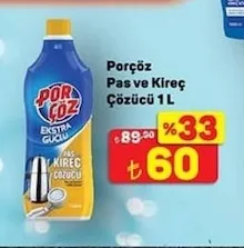 Porçöz Pas Ve Kireç Çözücü 1 L