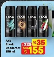 Axe Erkek Deodorant 150 Ml