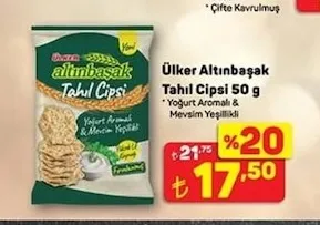 Ülker Altınbaşak Tahıl Cipsi 50 G