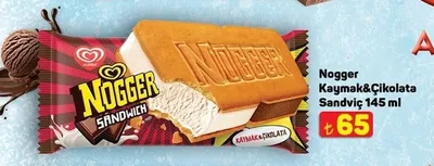 Nogger Kaymak&Çikolata Sandviç 145 Ml