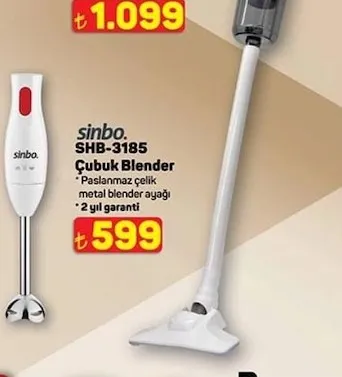 Sinbo Shb-3185 Çubuk Blender