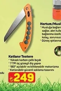 Katlanır Testere