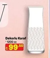 Dekorlu Karaf