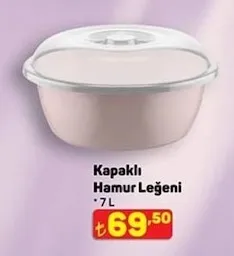 Kapaklı Hamur Leğeni 7 L