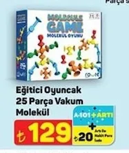 Eğitici Oyuncak 25 Parça Vakum Molekül