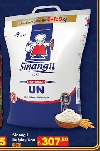 Sinangil Buğday Unu 9 Kg