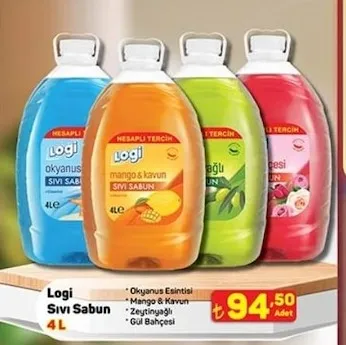Logi Sıvı Sabun 4 L