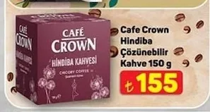 Cafe Crown Hindiba Çözünebilir Kahve 150 G