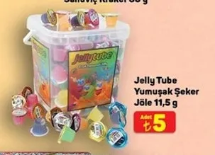 Jelly Tube Yumuşak Şeker Jöle 11,5 G