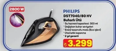 Philips Dst7040/80 Hv Buharlı Ütü