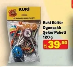 Kuki Kültür Oyuncaklı Şeker Paketi 120 G