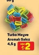 Turbo Meyve Aromalı Sakız 4,5 G