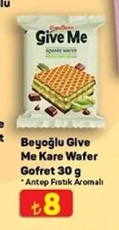 Beyoğlu Give Me Kare Wafer Gofret 30 G