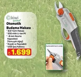 Kiwi Garden Otomatik Budama Makası