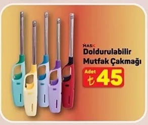 Hask Doldurulabilir Mutfak Çakmağı