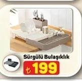 Sürgülü Bulaşıklık
