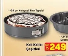 Kek Kalıbı Çeşitleri