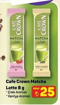 Cafe Crown Matcha Latte 8 G