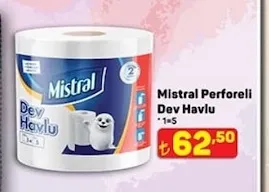 Mistral Perforeli Dev Havlu 1X5