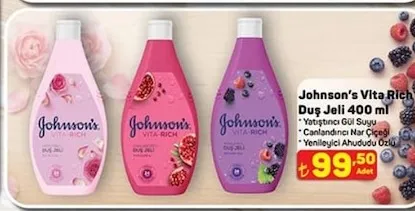 Johnson'S Vita Rich Duş Jeli 400 Ml
