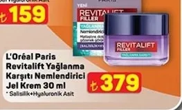 L'Oréal Paris Revitalift Yağlanma Karşıtı Nemlendirici Jel Krem 30 Ml