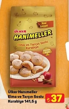 Ülker Hanimeller Elma Ve Tarçın Soslu Kurabiye 141,5 G