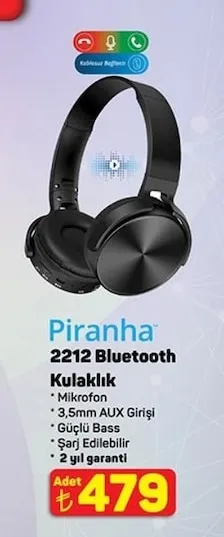 Piranha 2212 Bluetooth Kulaklık