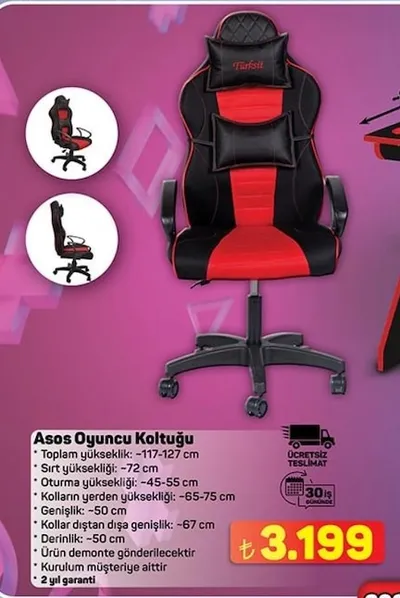 Asos Oyuncu Koltuğu