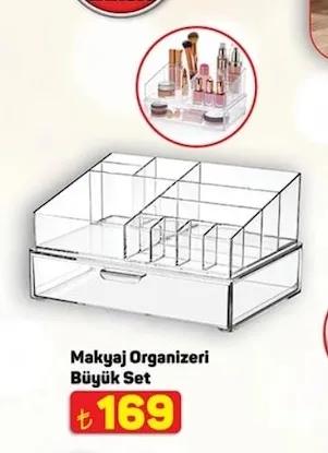 Makyaj Organizeri Büyük Set