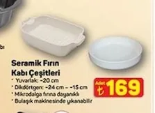 Seramik Fırın Kabı Çeşitleri