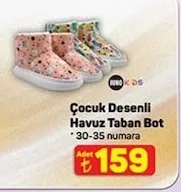 Çocuk Desenli Havuz Taban Bot