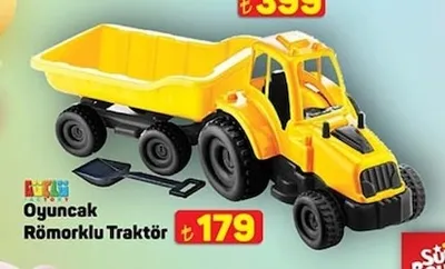 Oyuncak Römorklu Traktör