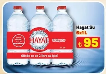 Hayat Su 6X1 L