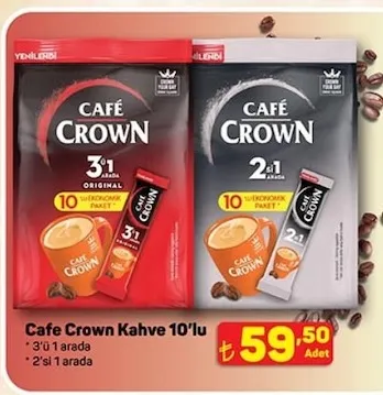 Cafe Crown Kahve 10'Lu