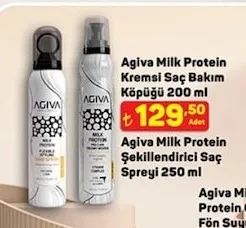 Agiva Milk Protein Kremsi Saç Bakım Köpüğü 200 Ml