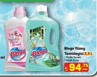 Bingo Yüzey Temizleyici 2,5 L