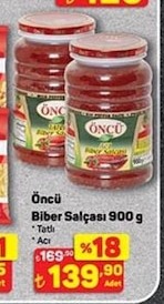 Öncü Biber Salçası 900 G