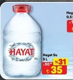 Hayat Su 5 L