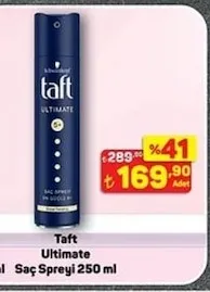 Taft Ultimate Saç Spreyi 250 Ml