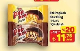 Eti Popkek Kek 60 G