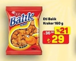 Eti Balık Kraker 160 G