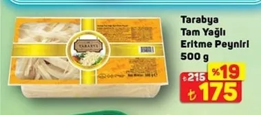 Tarabya Tam Yağlı Eritme Peyniri 500 G