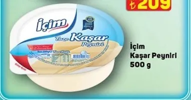 Içim Kaşar Peyniri 500 G