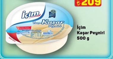 Içim Kaşar Peyniri 500 G