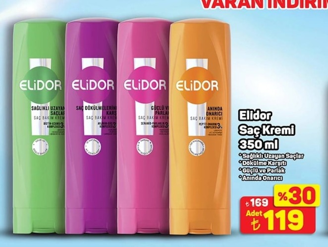 Elidor Saç Kremi 350 Ml