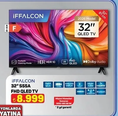Iffalcon 32" S55A Fhd Qled Tv