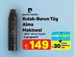 Pierre Cardin Kulak-Burun Tüy Alma Makinesi